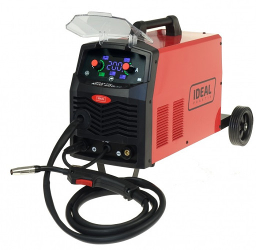 Półautomat spawalniczy PRAKTIK MIG 200 SYNERGIC LED IDEAL PMIG200SLED