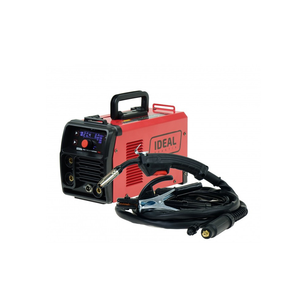 Półautomat spawalniczy PRAKTIK MIG 140 SYNERGIC LED IDEAL PMIG140LED