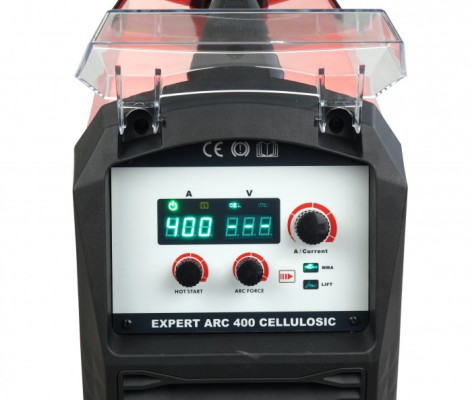 Spawarka inwertorowa EXPERT ARC 400 CELLULOSIC MMA/TIG IDEAL  EXARC400CEL