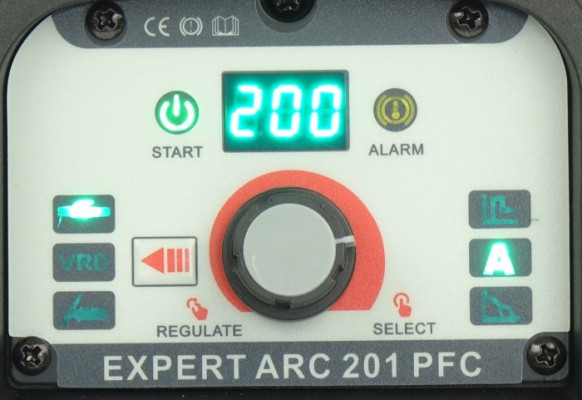 Spawarka inwertorowa EXPERT ARC 201 PFC IDEAL EXARC201PFC