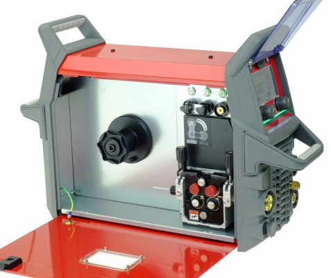 Spawarka sterowana mikroprocesorem inwertorowa EXPERT MIG 220 PFC PULSE Pro5 LCD IDEAL EXMIG220P