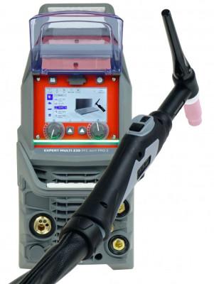 Spawarka sterowana mikroprocesorem inwertorowa EXPERT MULTI 230 PFC PULSE 4in1 Pro5 IDEAL EXMULTI230V2