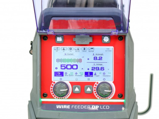 Profesjonalne, inwertorowe źródło spawalnicze EXPERT MIG 550W PULSE Pro7 LCD IDEAL EXMIG550WP