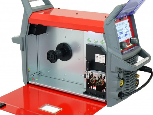 Profesjonalny inwertorowy półautomat spawalniczy EXPERT MIG 301 PULSE Pro7 LCD IDEAL EXMIG301P