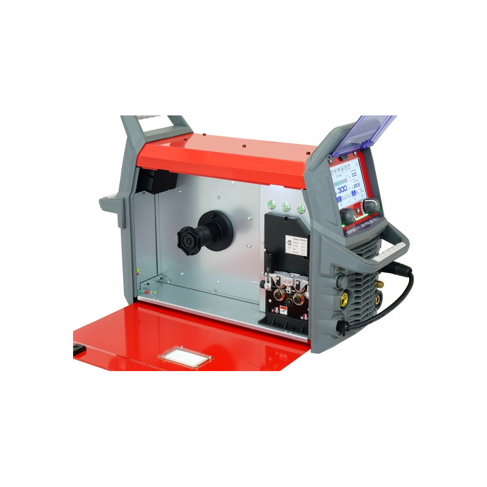 Profesjonalny inwertorowy półautomat spawalniczy EXPERT MIG 301 PULSE Pro7 LCD IDEAL EXMIG301P
