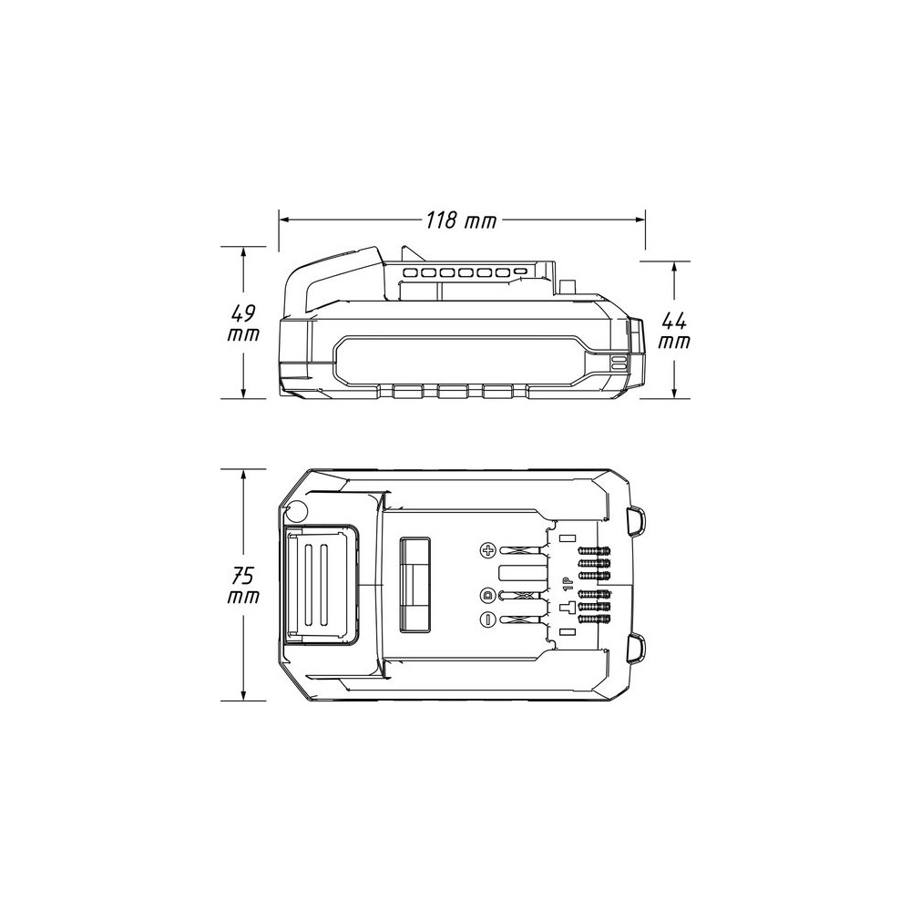 Akumulator litowo-jonowy 18V,2,5Ah Hazet 9500-025 Katalog promocyjny 2025