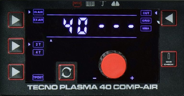 Inwertorowe urządzenie do cięcia plazmowego TECNO PLASMA 40 COMP-AIR IDEAL TPLASMA40CAIR