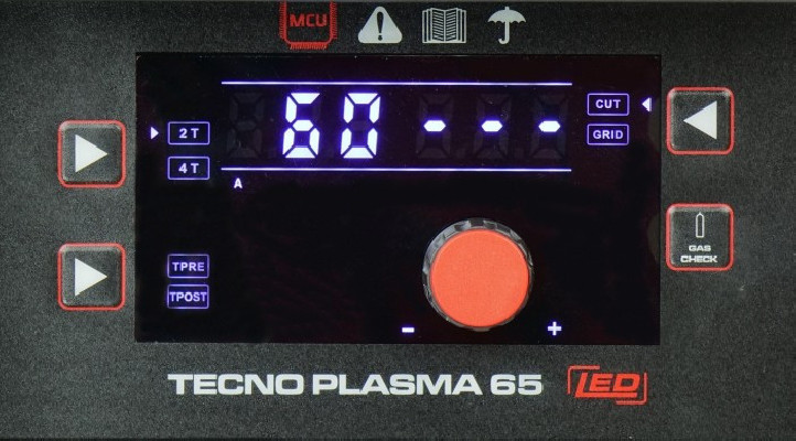 Inwertorowe urządzenie do cięcia plazmowego TECNO PLASMA 65 LED IDEAL TPLASMA65LED