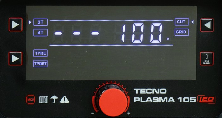 Inwertorowe urządzenie do cięcia plazmowego TECNO PLASMA 105 LED IDEAL TPLASMA105LED