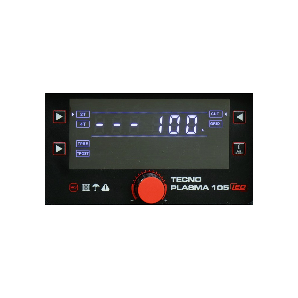 Inwertorowe urządzenie do cięcia plazmowego TECNO PLASMA 105 LED IDEAL TPLASMA105LED