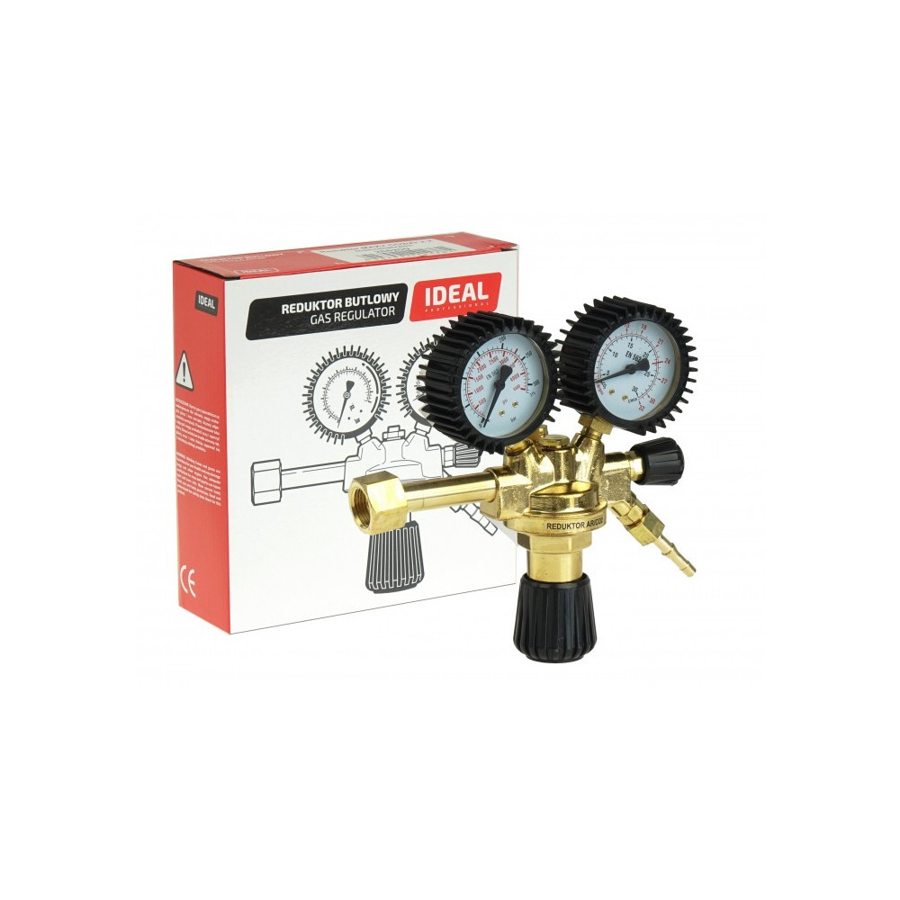 Reduktor MAXY CO2/Ar z 2 manometrami IDEAL 265200