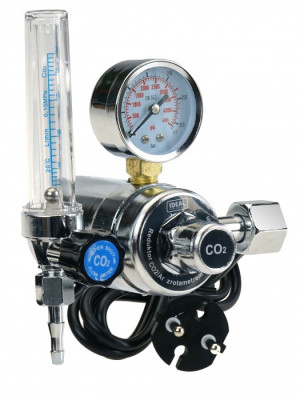 Reduktor CO2/Ar z rotametrem i podgrzewaczem 230V IDEAL 265523