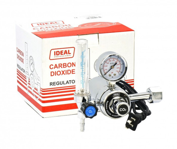 Reduktor CO2/Ar z rotametrem i podgrzewaczem 36V IDEAL 265500