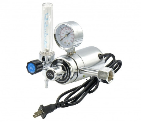 Reduktor CO2/Ar z rotametrem i podgrzewaczem 36V IDEAL 265500