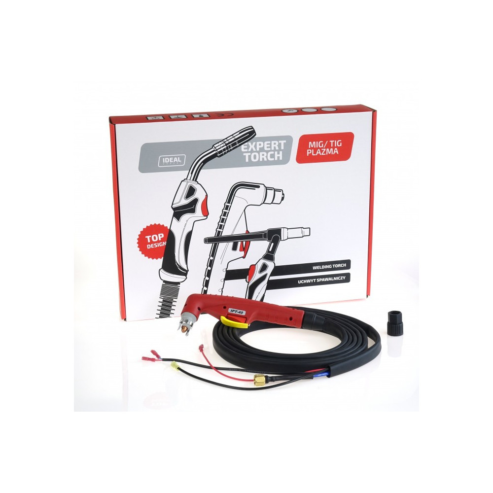 Uchwyt plazmowy ręczny IPT40 4m 1/4G -/osobno(S45) IDEAL T3981120
