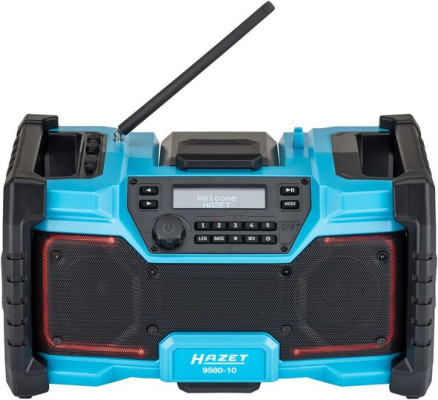 Radio DAB ∙ Bluetooth ∙ hybrydowe 18 i 230 V Hazet 9580-10 Katalog promocyjny 2025
