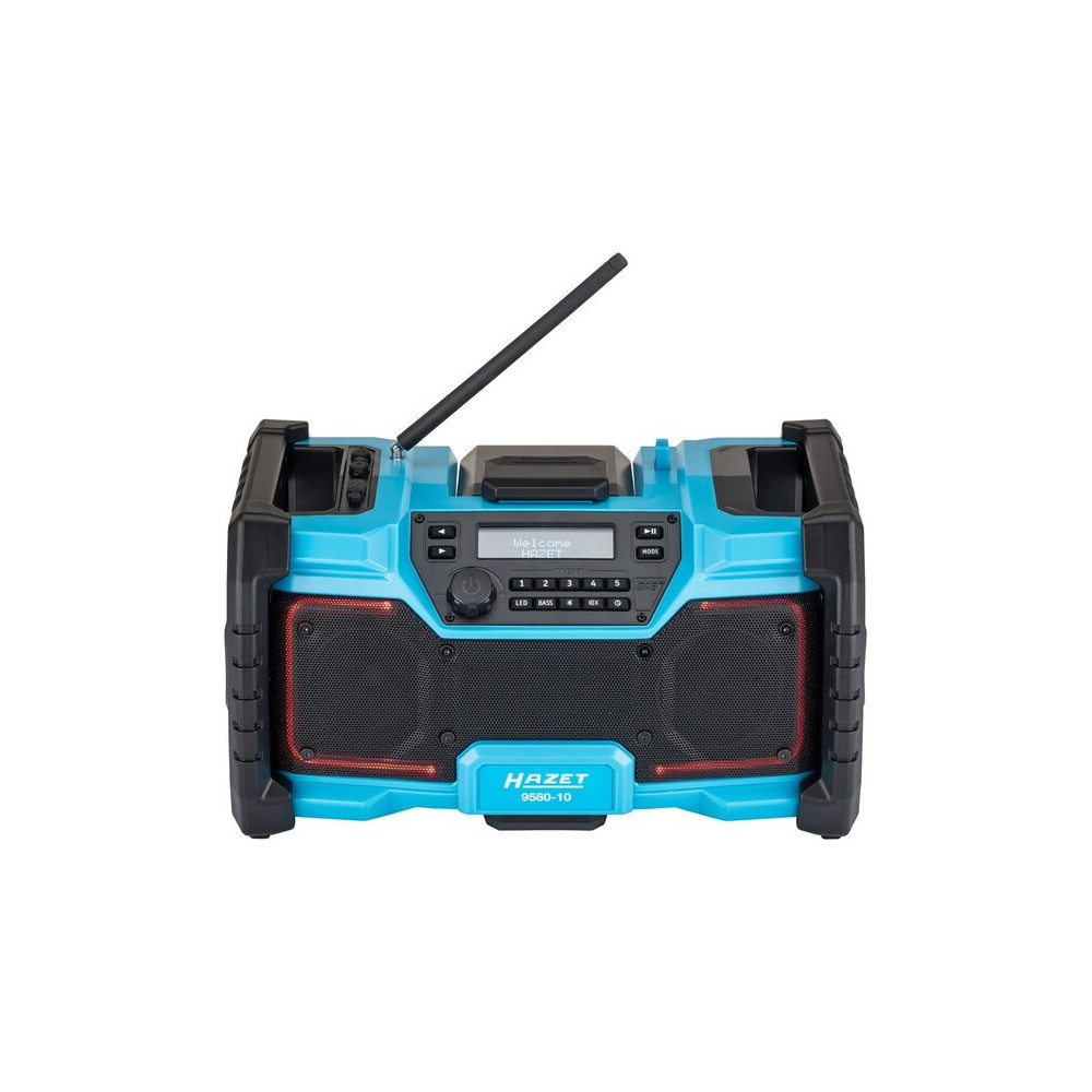 Radio DAB ∙ Bluetooth ∙ hybrydowe 18 i 230 V Hazet 9580-10 Katalog promocyjny 2025