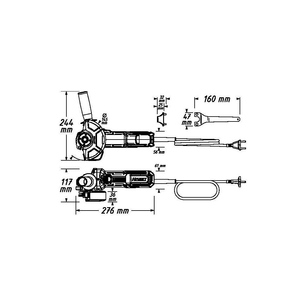 Szlifierka kątowa ⌀ 125 mm Hazet 9633-10 Katalog promocyjny 2025