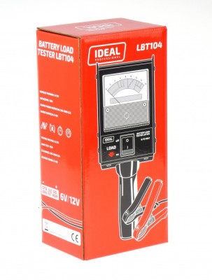 Tester akumulatorów - obciążeniowy 6/12V IDEAL LBT104