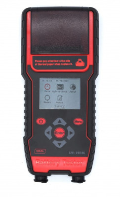Tester z drukarką BDT7000 WET/EFB/GEL/AGM +walizka IDEAL