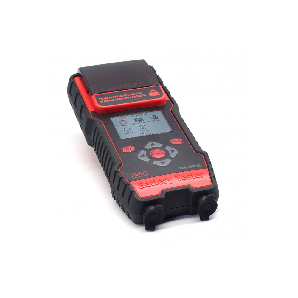 Tester z drukarką BDT7000 WET/EFB/GEL/AGM +walizka IDEAL