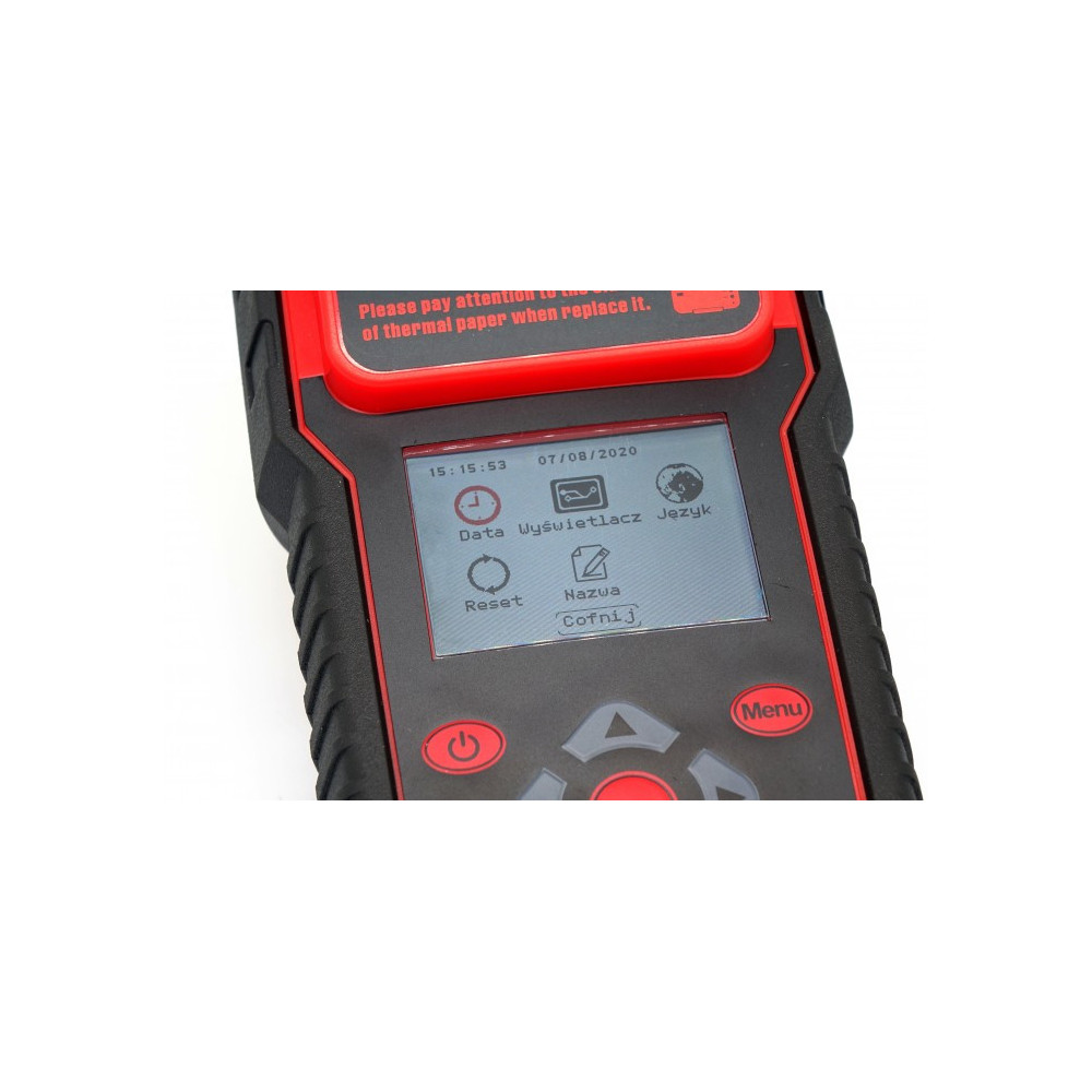 Tester z drukarką BDT7000 WET/EFB/GEL/AGM +walizka IDEAL