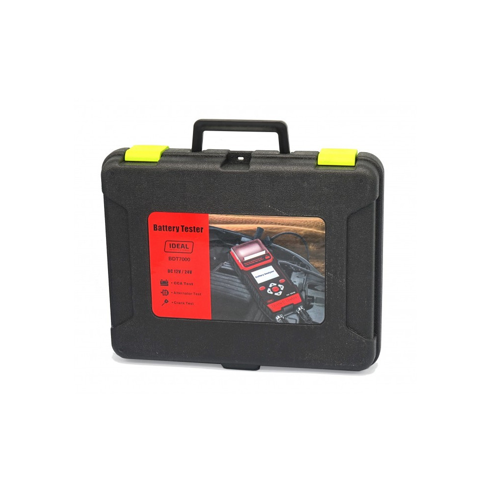 Tester z drukarką BDT7000 WET/EFB/GEL/AGM +walizka IDEAL
