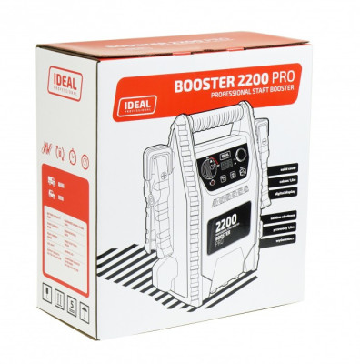 Przenośny akumulator do wspomagania rozruchu BOOSTER 2200 PRO IDEAL