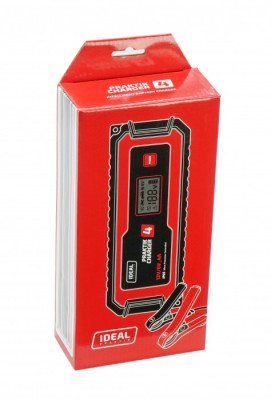 Inteligentny, przenośny prostownik PRAKTIK CHARGER 4 LCD 6/12V IDEAL PCHARGE4V2