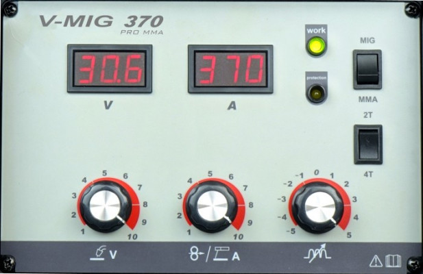 Półautomat spawalniczy V-MIG 370 4x4 PRO MMA 400V IDEAL VMIG370V2