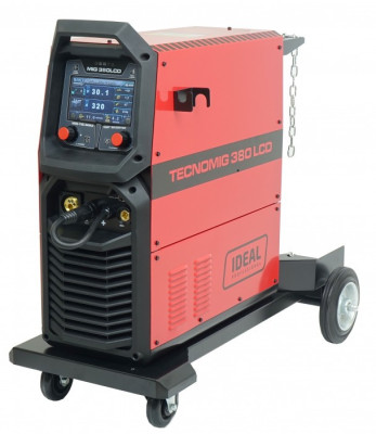 Profesjonalny synergiczny półautomat spawalniczy TECNO MIG 380 LCD SYNERGIC IDEAL TMIG380LCD