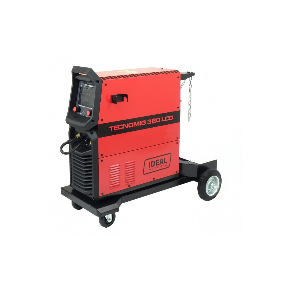 Profesjonalny synergiczny półautomat spawalniczy TECNO MIG 380 LCD SYNERGIC IDEAL TMIG380LCD