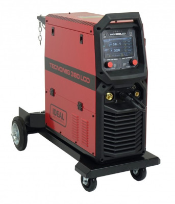Profesjonalny synergiczny półautomat spawalniczy TECNO MIG 380 LCD SYNERGIC IDEAL TMIG380LCD