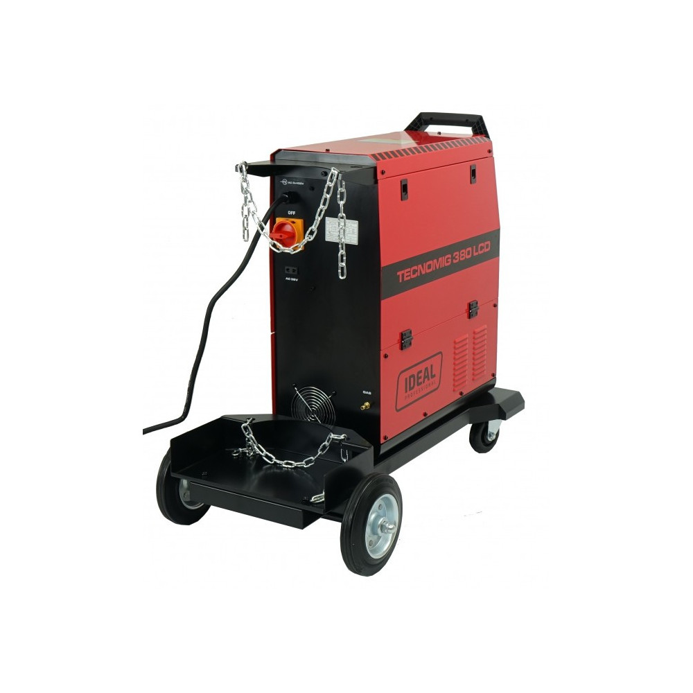Profesjonalny synergiczny półautomat spawalniczy TECNO MIG 380 LCD SYNERGIC IDEAL TMIG380LCD