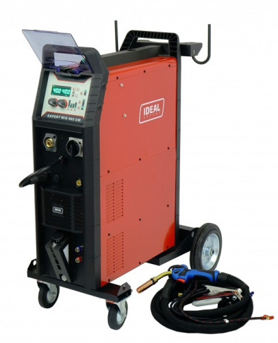 Sterowany mikroprocesorem inwertorowy półautomat spawalniczy EXPERT MIG 405 CW COMPACT SYNERGIC IDEAL EXMIG405CW