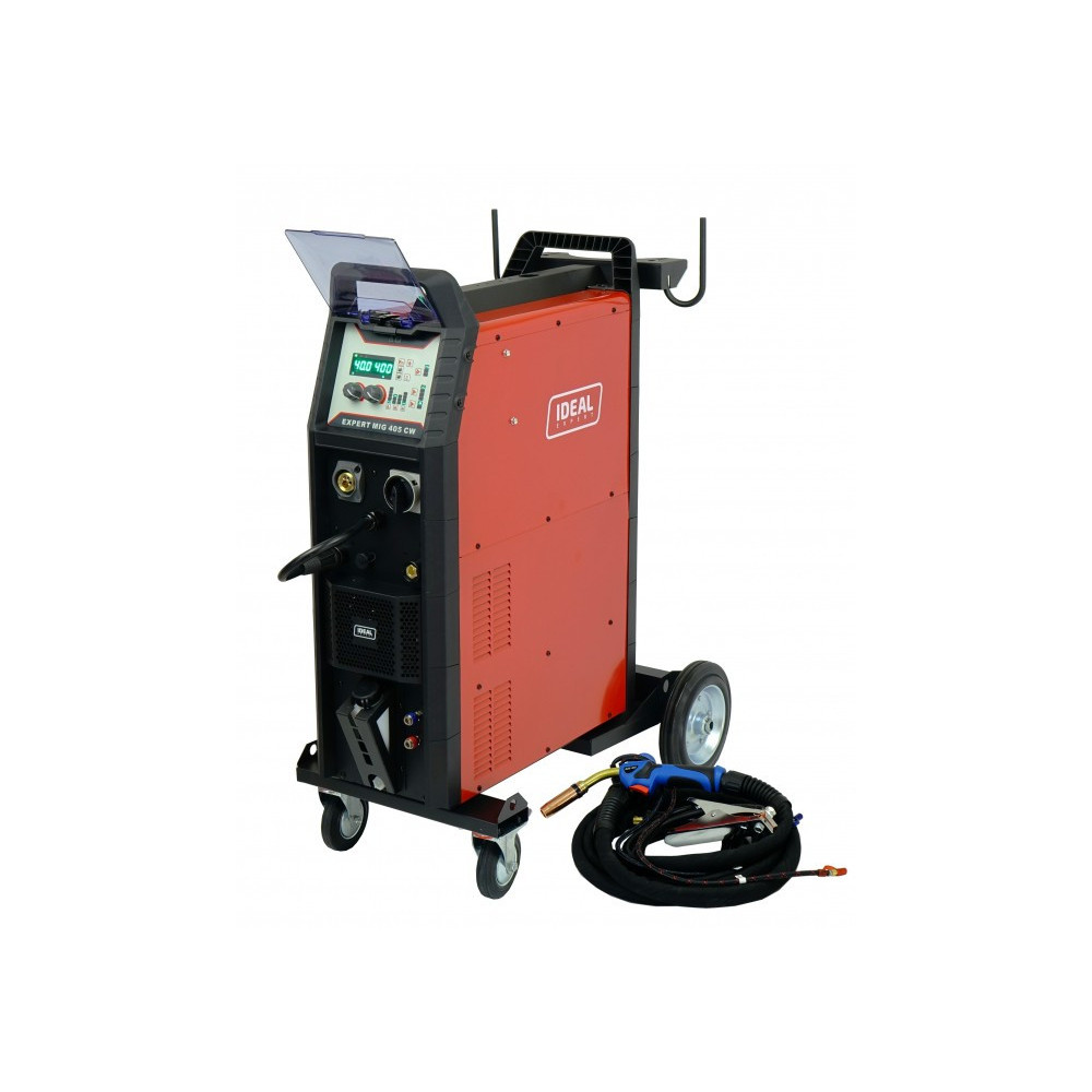 Sterowany mikroprocesorem inwertorowy półautomat spawalniczy EXPERT MIG 405 CW COMPACT SYNERGIC IDEAL EXMIG405CW