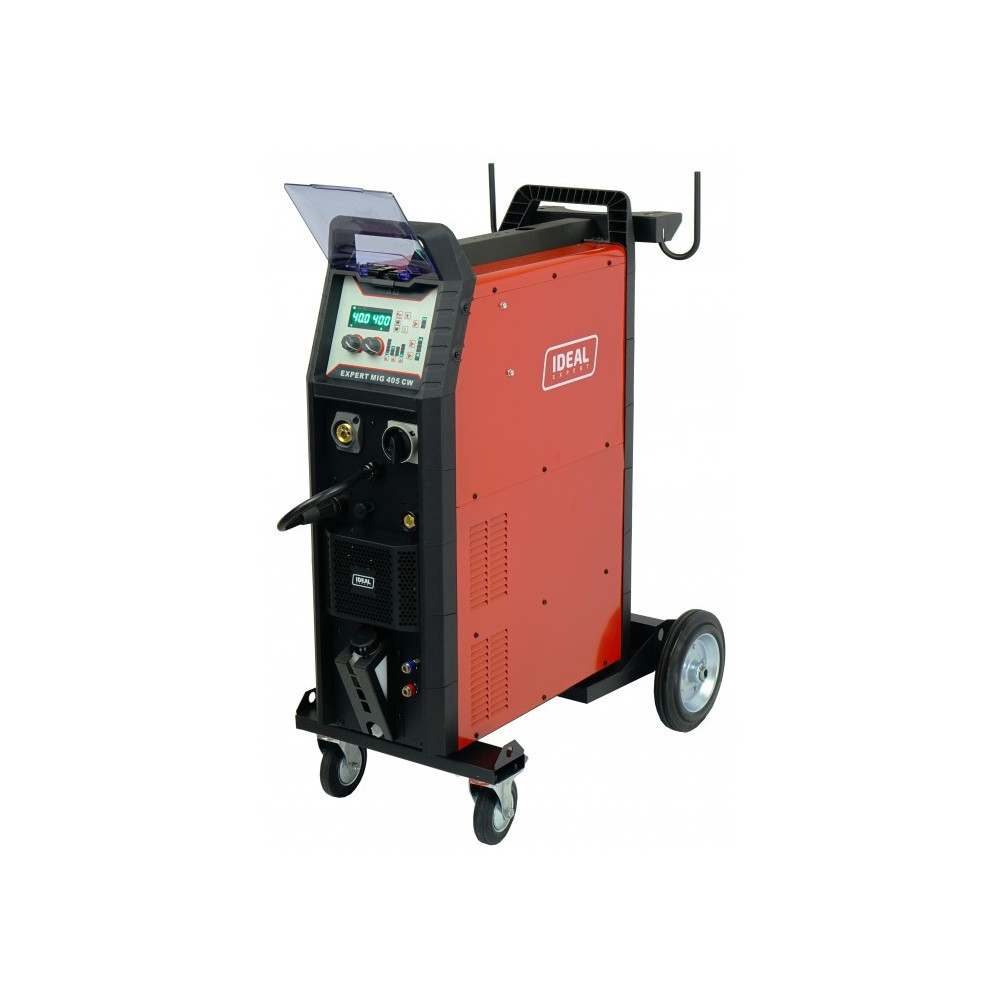 Sterowany mikroprocesorem inwertorowy półautomat spawalniczy EXPERT MIG 405 CW COMPACT SYNERGIC IDEAL EXMIG405CW