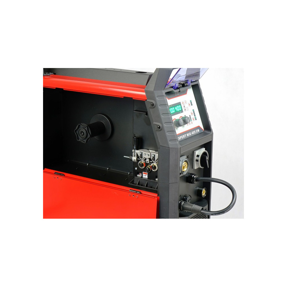 Sterowany mikroprocesorem inwertorowy półautomat spawalniczy EXPERT MIG 405 CW COMPACT SYNERGIC IDEAL EXMIG405CW