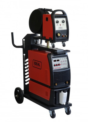 Profesjonalny inwertorowy półautomat spawalniczy EXPERT MIG 500W SYNERGIC + podajnik IDEAL EXMIG500W
