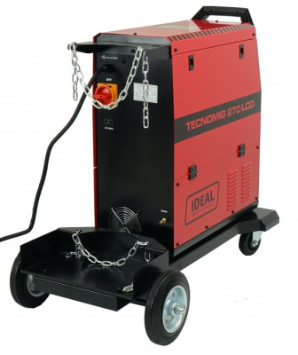 Profesjonalny synergiczny półautomat spawalniczy TECNO MIG 270 LCD SYNERGIC IDEAL TMIG270LCD