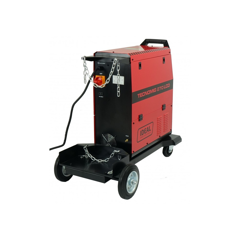 Profesjonalny synergiczny półautomat spawalniczy TECNO MIG 270 LCD SYNERGIC IDEAL TMIG270LCD