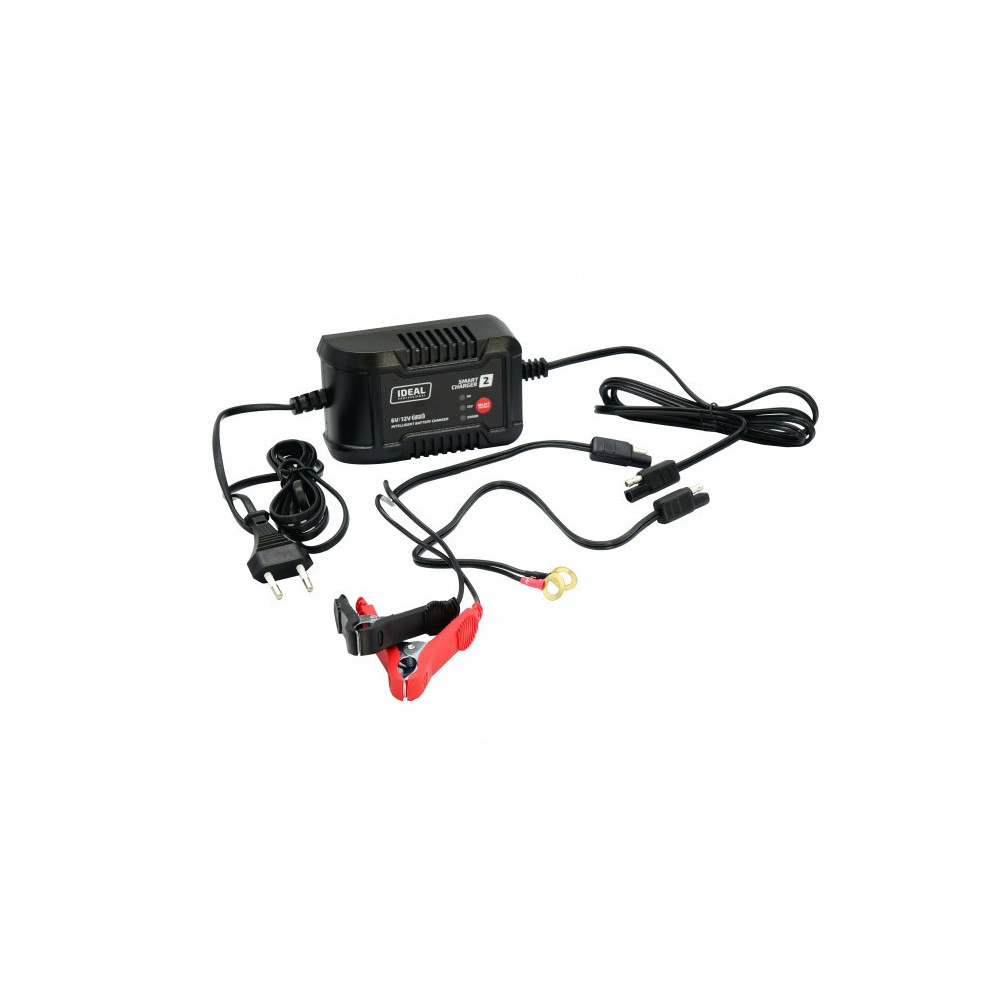 Inteligentny prostownik do ładowania akumulatorów SMART CHARGER 2 6/12V IDEAL SMART2