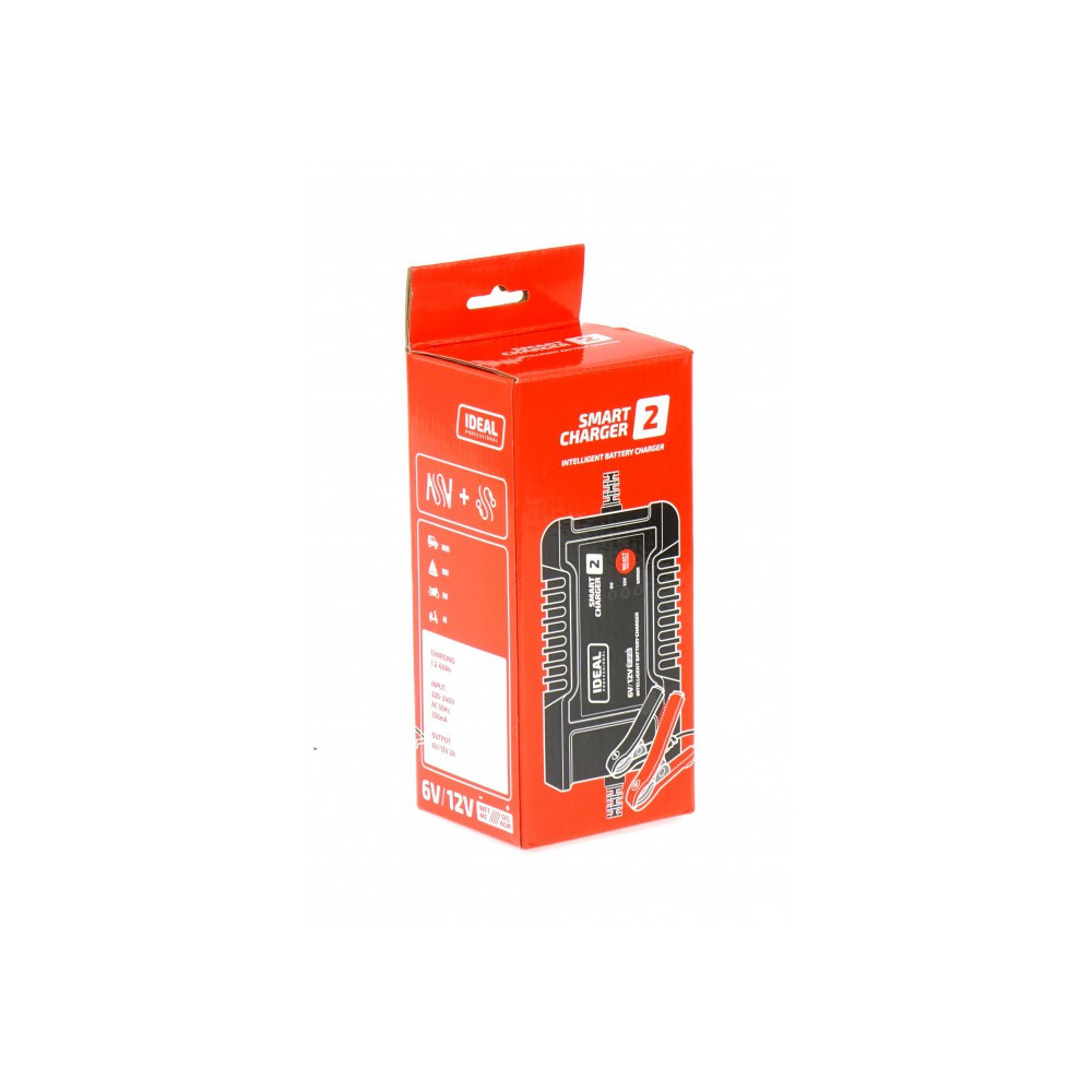 Inteligentny prostownik do ładowania akumulatorów SMART CHARGER 2 6/12V IDEAL SMART2