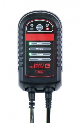 Inteligentny prostownik do ładowania akumulatorów SMART CHARGER 4 6/12V IDEAL SMART4