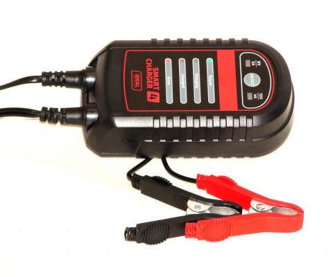 Inteligentny prostownik do ładowania akumulatorów SMART CHARGER 4 6/12V IDEAL SMART4