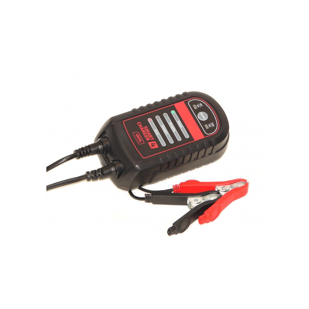 Inteligentny prostownik do ładowania akumulatorów SMART CHARGER 4 6/12V IDEAL SMART4