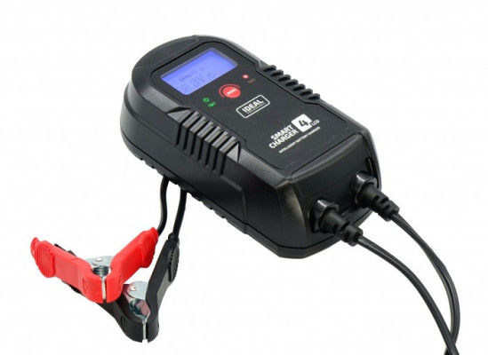 Inteligentny prostownik do ładowania akumulatorów SMART CHARGER 4 LCD 6/12V IDEAL SMART4LCD