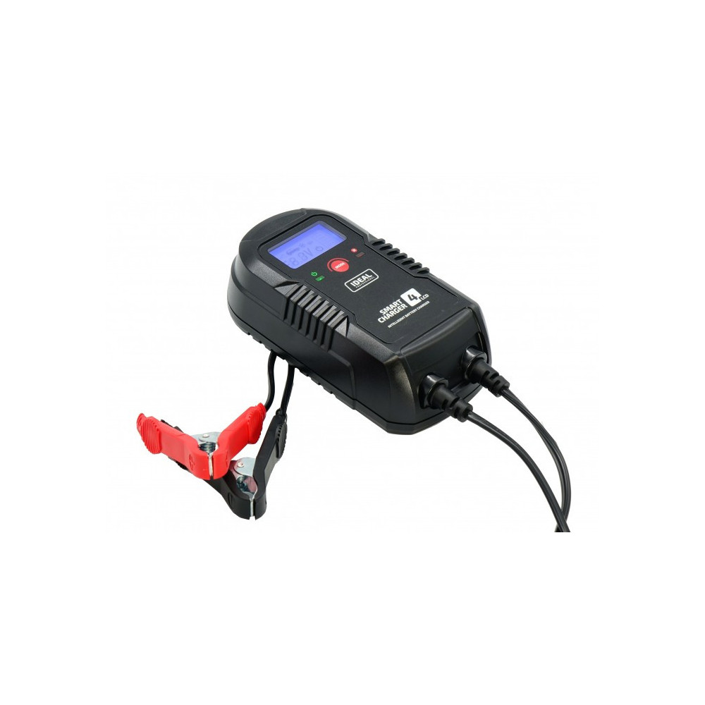 Inteligentny prostownik do ładowania akumulatorów SMART CHARGER 4 LCD 6/12V IDEAL SMART4LCD