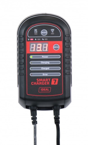 Inteligentny prostownik do ładowania akumulatorów SMART CHARGER 7 6/12V IDEAL SMART7