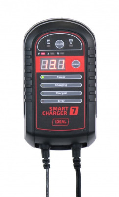 Inteligentny prostownik do ładowania akumulatorów SMART CHARGER 7 6/12V IDEAL SMART7